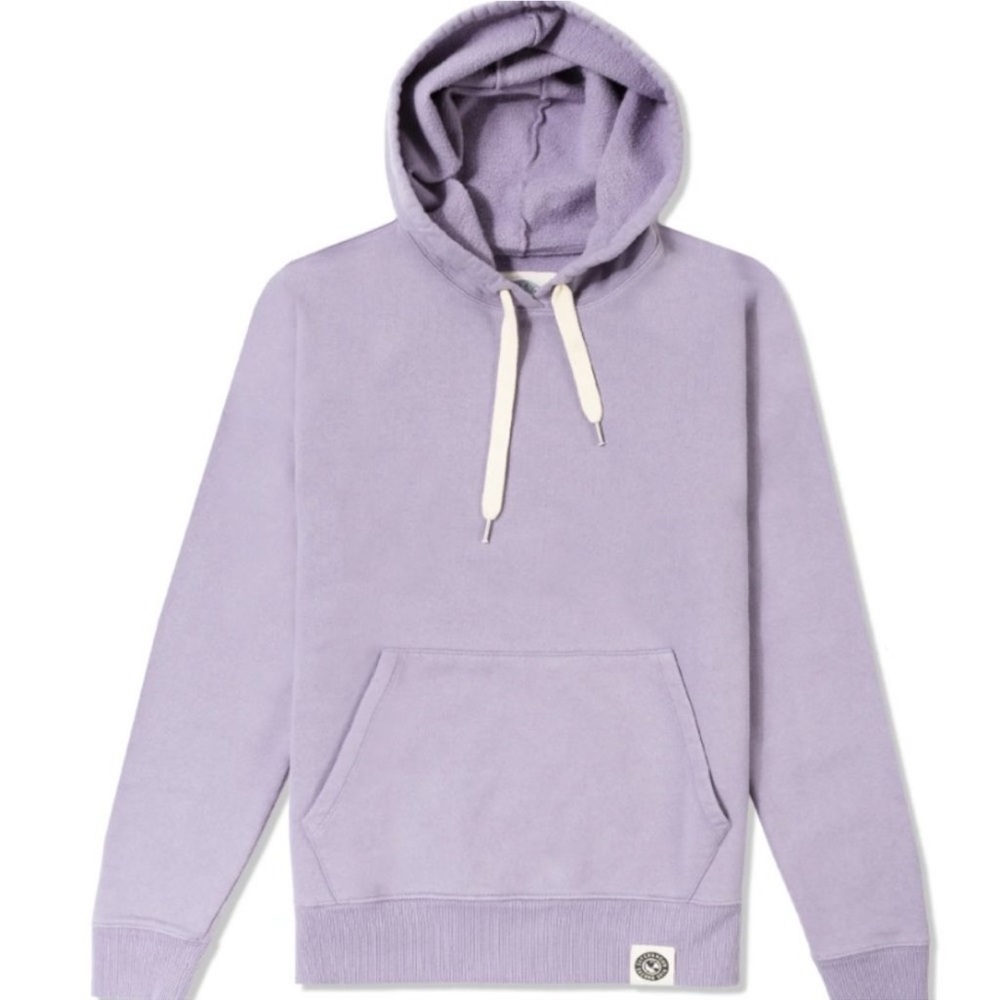 NWT Outerknown Hoodie Pullover Sweatshirt Second Spin Mens Mau XXL